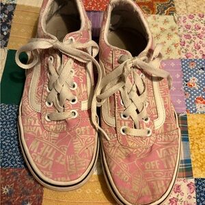 Vans Pink Graphic Sneakers